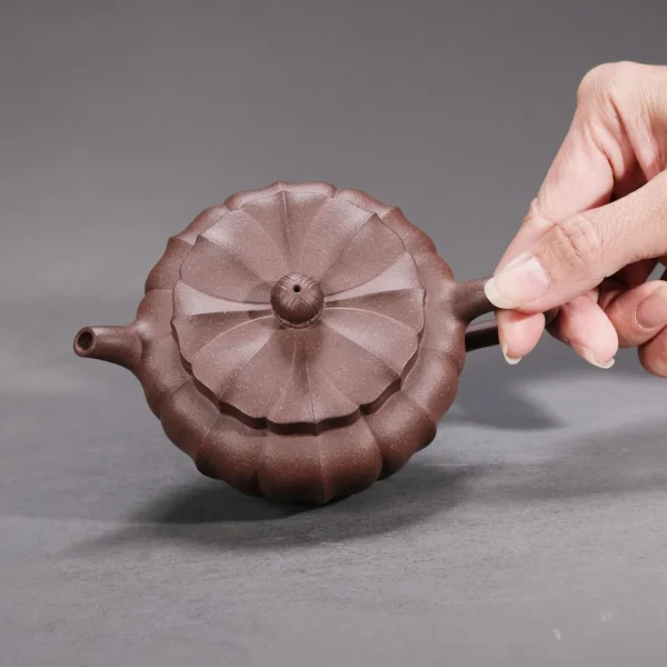 鸣远菱花.紫泥.容量200cc (复制)