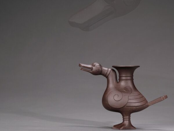 Chen Mingyuan Style Bronze-Style Duck Zun
