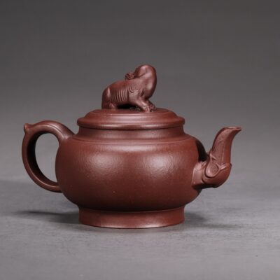 Elephant Knob Dragon Spout Palace Lantern Teapot