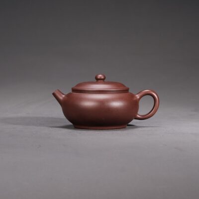 Flat Round Teapot
