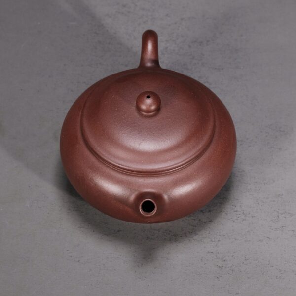 Flat Round Teapot