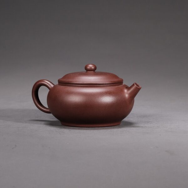 Flat Round Teapot