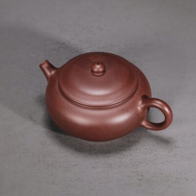 Flat Round Teapot