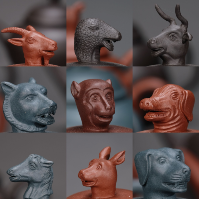 Chinese Zodiac Level Teapot