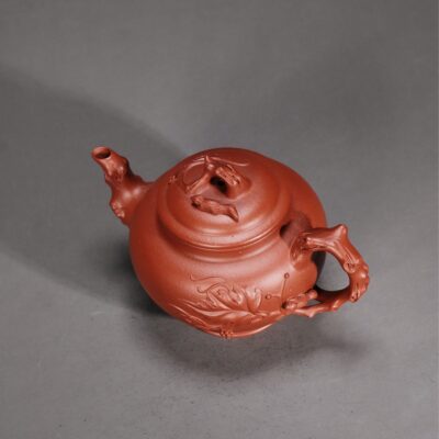 Squirrel & Grape Spring Teapot
