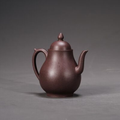 Flying Handle Tall Lamp Round Teapot
