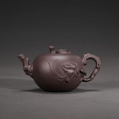 Squirrel & Grape Teapot