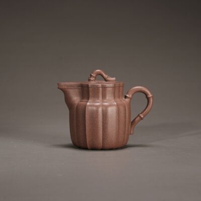 Mingyuan Bamboo Knot & Water Chestnut Flower Teapot