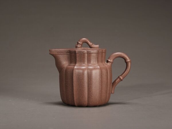 Mingyuan Bamboo Knot & Water Chestnut Flower Teapot